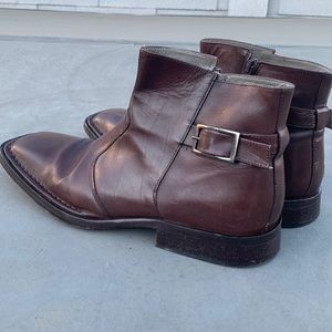 Kenneth Cole brown mens boots